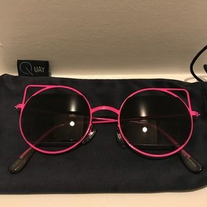 Quay Australia squared cat eye sunglasses